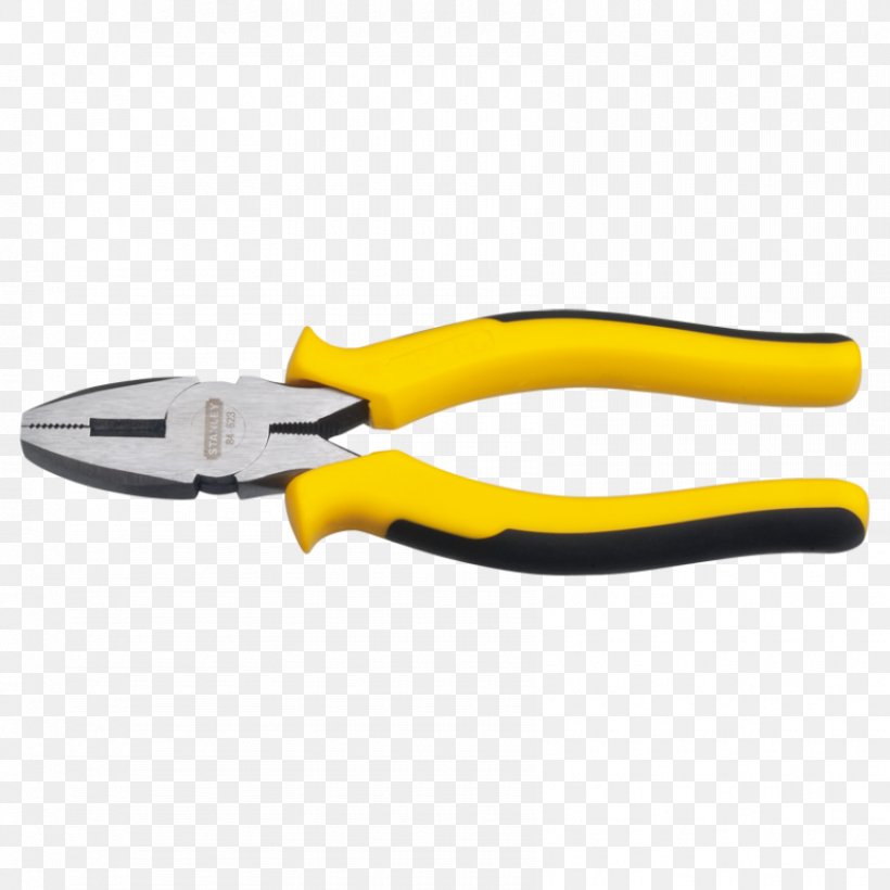 Hand Tool Stanley Pliers VDE 1000V Diagonal Pliers, PNG, 850x850px, Hand Tool, Diagonal Pliers, Hardware, Nipper, Pliers Download Free