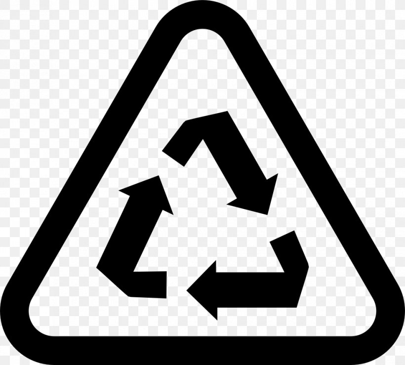 Recycling Symbol Vector Graphics Clip Art Image, PNG, 980x884px, Recycling Symbol, Area, Black And White, Brand, Information Download Free