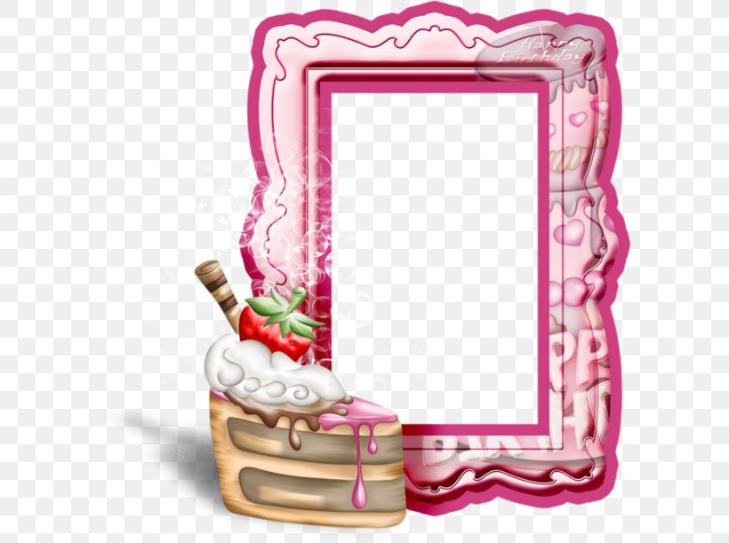 Birthday Cake Picture Frames Food, PNG, 600x611px, Birthday Cake, Birthday, Birthday Card, Cake, Cake Decorating Download Free