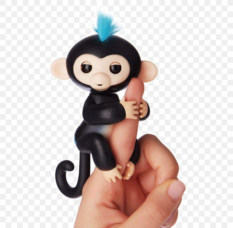 Fingerlings Baby Monkey Authentic Boris Fingerling Monkey Toy By Wowwee. Brand New In Package., PNG, 800x800px, Fingerlings, Child, Doll, Figurine, Finger Download Free