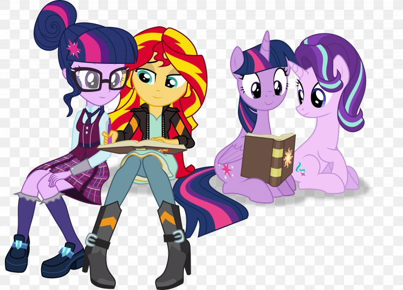 Twilight Sparkle Sunset Shimmer My Little Pony: Equestria Girls Winged Unicorn, PNG, 4166x3000px, Twilight Sparkle, Art, Cartoon, Equestria, Fictional Character Download Free