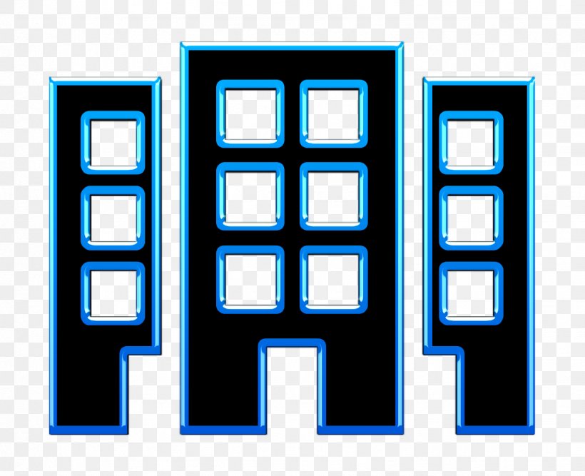Building Icon POI Buildings Icon Three Buildings Icon, PNG, 1234x1004px, Building Icon, Buildings Icon, Electric Blue, Rectangle, Text Download Free