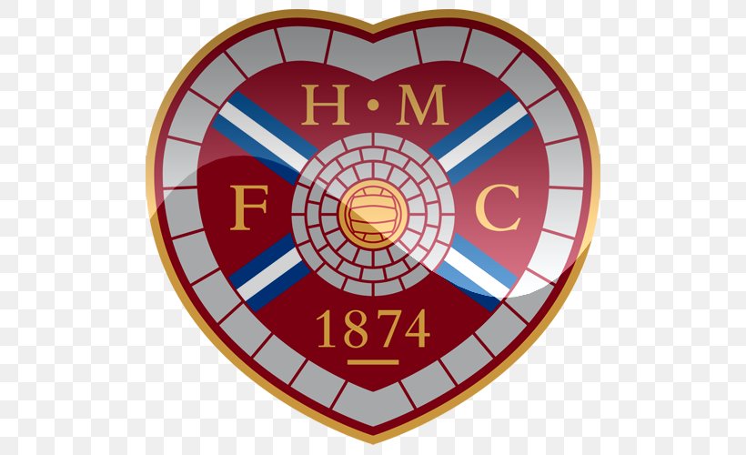 Heart Of Midlothian F.C. Hibernian F.C. Partick Thistle F.C. Edinburgh, PNG, 500x500px, Heart Of Midlothian Fc, Badge, Clock, Dart, Dartboard Download Free