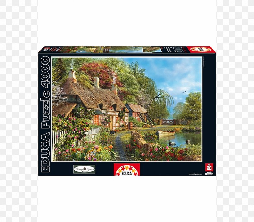 Jigsaw Puzzles Cottage Painting House, PNG, 858x750px, Jigsaw Puzzles, Cottage, Display Device, Drawing, Electronics Download Free