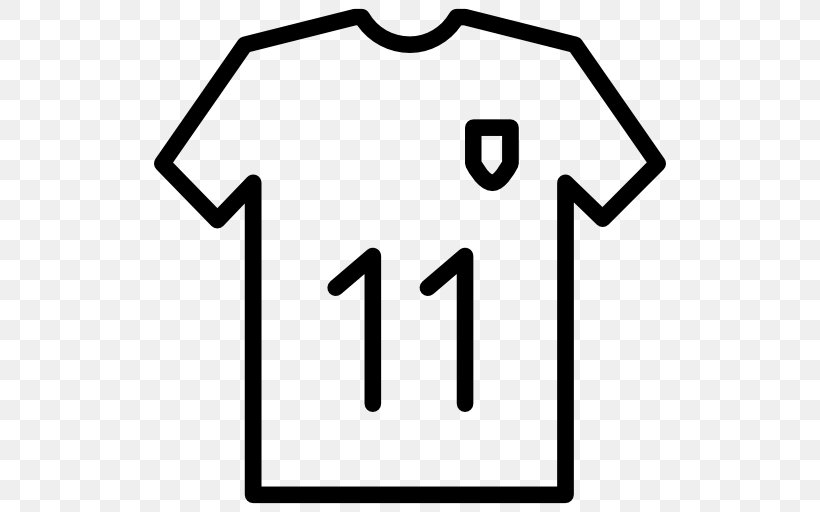 T-shirt Jersey Sport, PNG, 512x512px, Tshirt, Area, Black, Black And White, Football Download Free