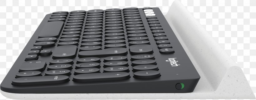 Computer Keyboard Logitech K780 Multi-Device Logitech K780 Multi Device Wireless Keyboard Handheld Devices, PNG, 2953x1166px, Computer Keyboard, Android, Computer Accessory, Computer Component, Corded Phone Download Free