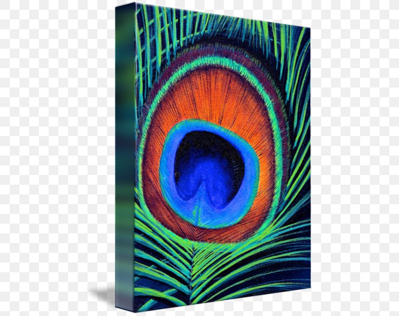 Feather Oil Painting Abstract Art Canvas, PNG, 470x650px, Watercolor, Cartoon, Flower, Frame, Heart Download Free