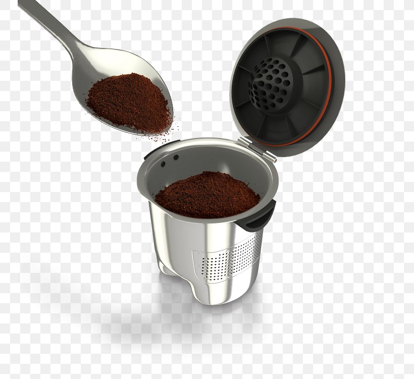 Instant Coffee Spoon Cup Small Appliance, PNG, 750x750px, Instant Coffee, Coffee, Cup, Small Appliance, Spoon Download Free
