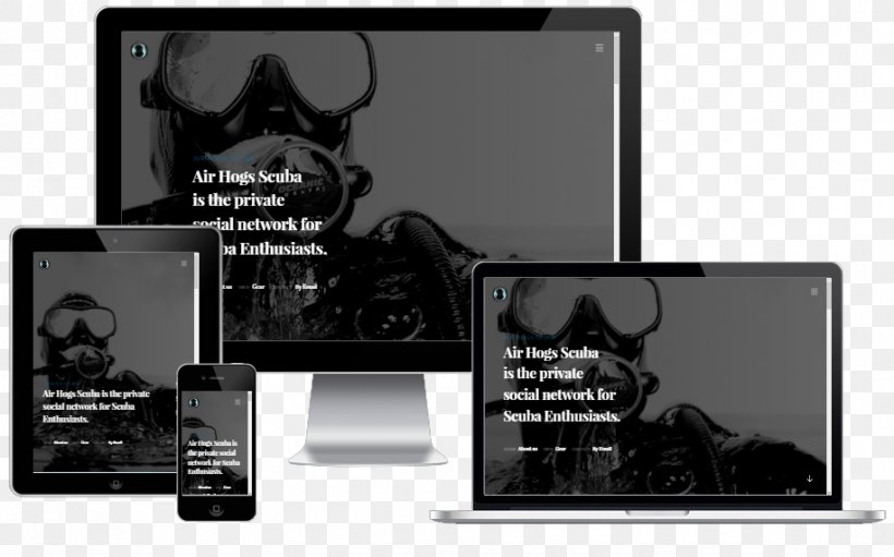 Responsive Web Design Web Template System HTML, PNG, 916x571px, Responsive Web Design, Black And White, Bootstrap, Brand, Electronics Download Free