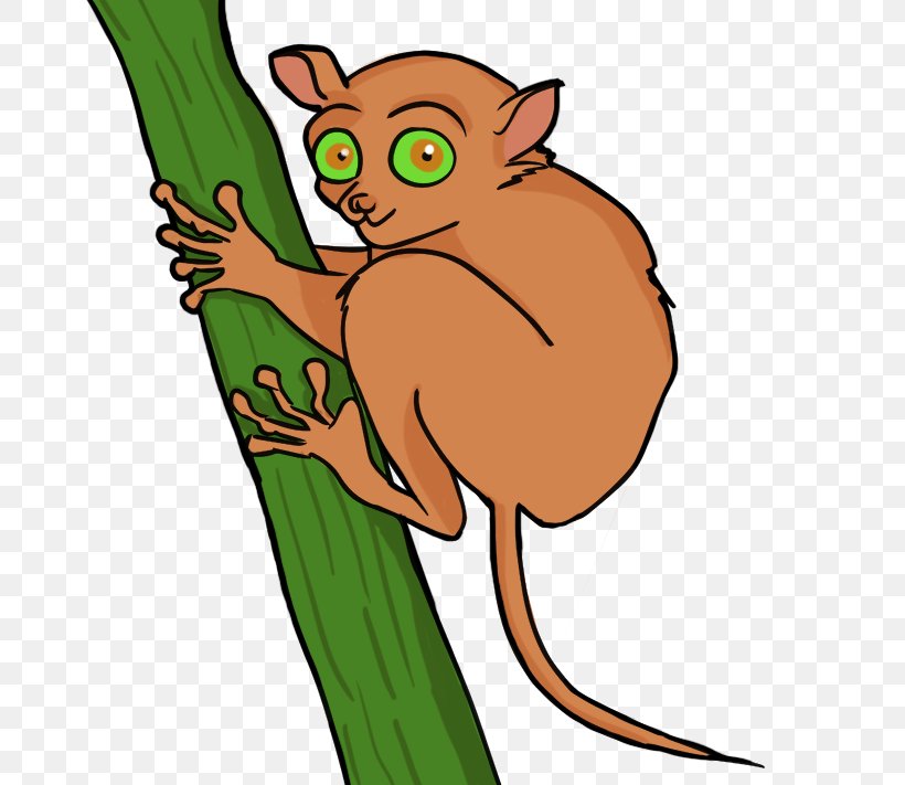 Tarsier Royalty-free Clip Art, PNG, 671x711px, Tarsier, Animal Figure, Artwork, Carnivoran, Cartoon Download Free