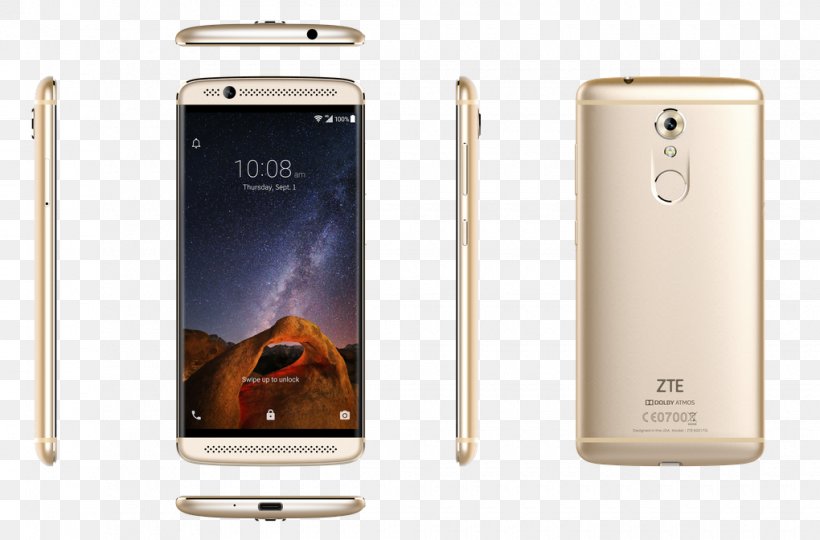 ZTE Axon 7 ZTE Smartphone Axon 7 Mini Gold 300 Gr USB-C, PNG, 1020x672px, Zte Axon 7, Cellular Network, Communication Device, Dual Sim, Electronic Device Download Free