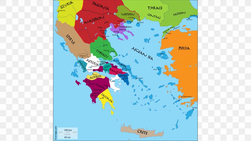 Map Ancient Greece Attica Aigeis Png 7680x4320px Map Album