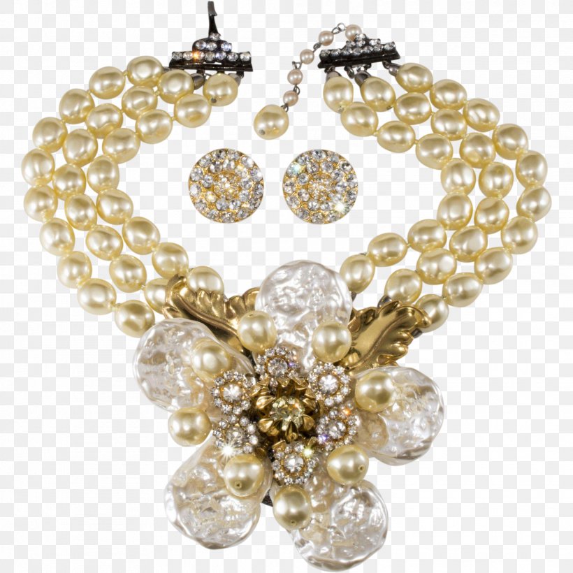 Pearl Earring Brooch Jewellery Necklace, PNG, 1977x1977px, Pearl, Artificial Flower, Body Jewellery, Body Jewelry, Brooch Download Free