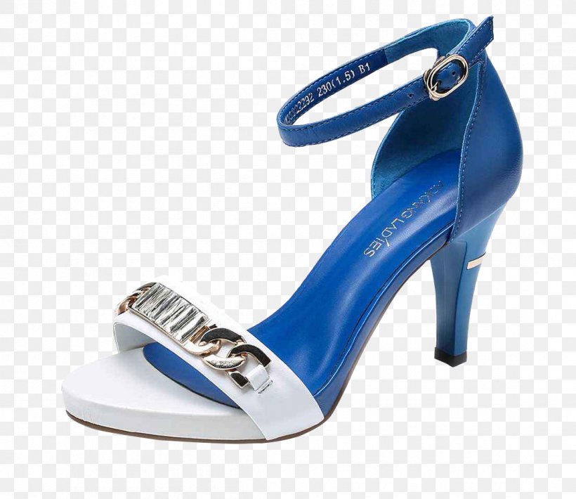 Sandal High-heeled Footwear Shoe, PNG, 1105x958px, Sandal, Basic Pump, Blue, Bridal Shoe, Cobalt Blue Download Free