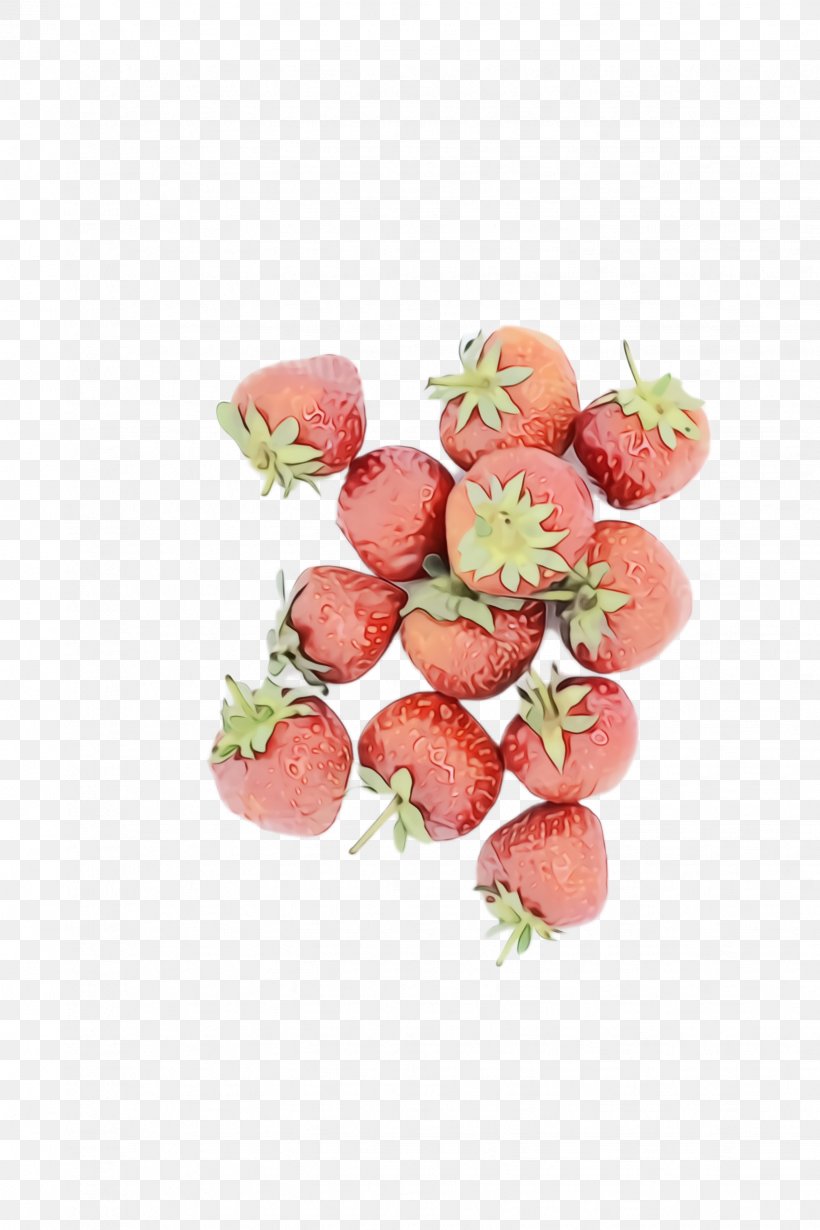 Strawberry, PNG, 1632x2448px, Watercolor, Cuisine, Food, Fruit, Paint Download Free