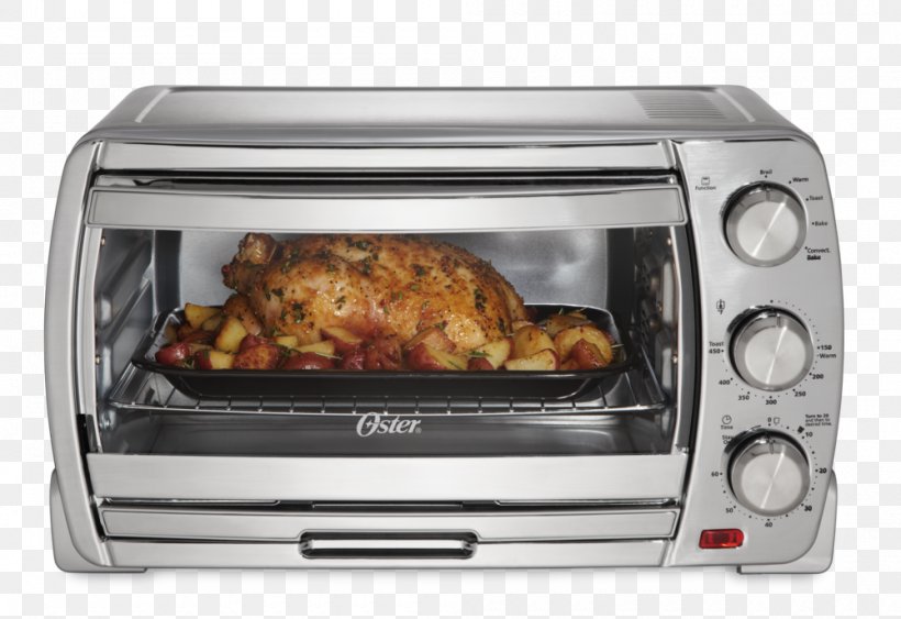 Toaster Convection Oven Oster Designed For Life Extra-Large Countertop Sunbeam Products, PNG, 1000x687px, Toaster, Breville Smart Oven Pro, Contact Grill, Convection Oven, Countertop Download Free