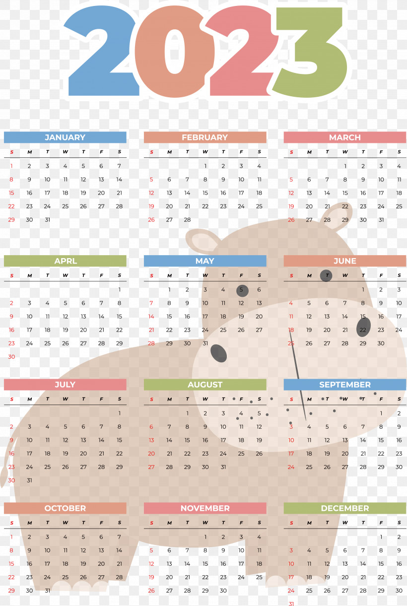 Calendar 2023 Almanac June, PNG, 3621x5393px, Calendar, Almanac, Holiday, June, Month Download Free