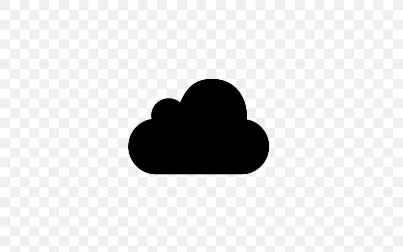 Cloud Computing Silhouette, PNG, 512x512px, Cloud Computing, Black, Black And White, Cloud, Cloud Storage Download Free