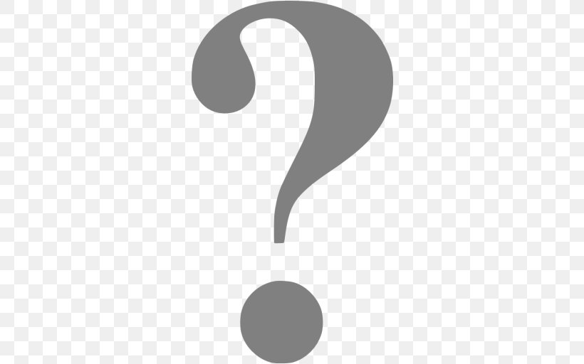 Question Mark Information, PNG, 512x512px, Question Mark, Asterisk, Black And White, Brand, Character Download Free