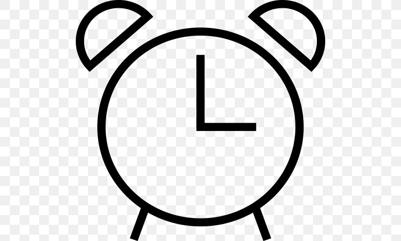 Clock, PNG, 510x493px, Alarm Clocks, Area, Black And White, Clock, Drawing Download Free