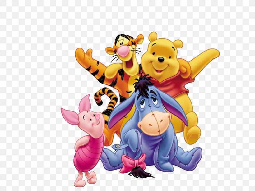 Winnie-the-Pooh Tigger Piglet Eeyore Pooh And Friends, PNG, 1024x768px, Winniethepooh, Book, Character, Eeyore, Figurine Download Free