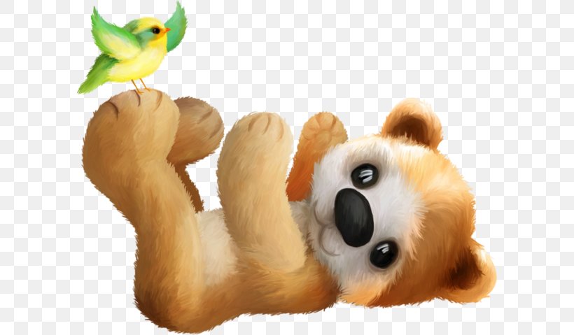 Cartoon Bear Stuffed Animals & Cuddly Toys, PNG, 600x479px, Watercolor, Cartoon, Flower, Frame, Heart Download Free