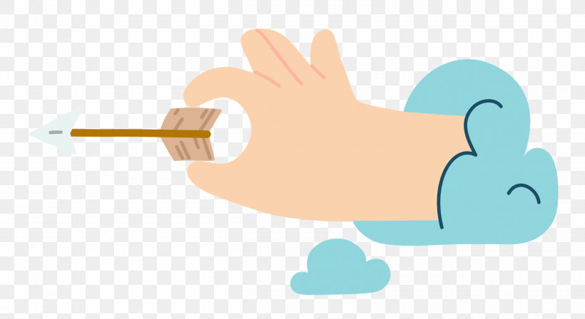 Hand Pinching Arrow, PNG, 2500x1366px, Cartoon, Hm, Line, Meter, Microsoft Azure Download Free