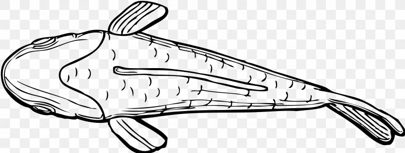 Siamese Fighting Fish Drawing Clip Art, PNG, 2555x966px, Fish, Artwork, Automotive Design, Black And White, Drawing Download Free