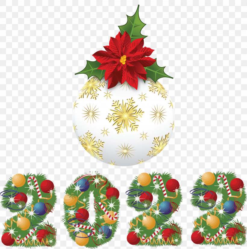 2022 Happy New Year 2022 New Year 2022, PNG, 2970x3000px, Christmas Day, Bauble, Christmas Card, Christmas Decoration, Christmas Tree Download Free