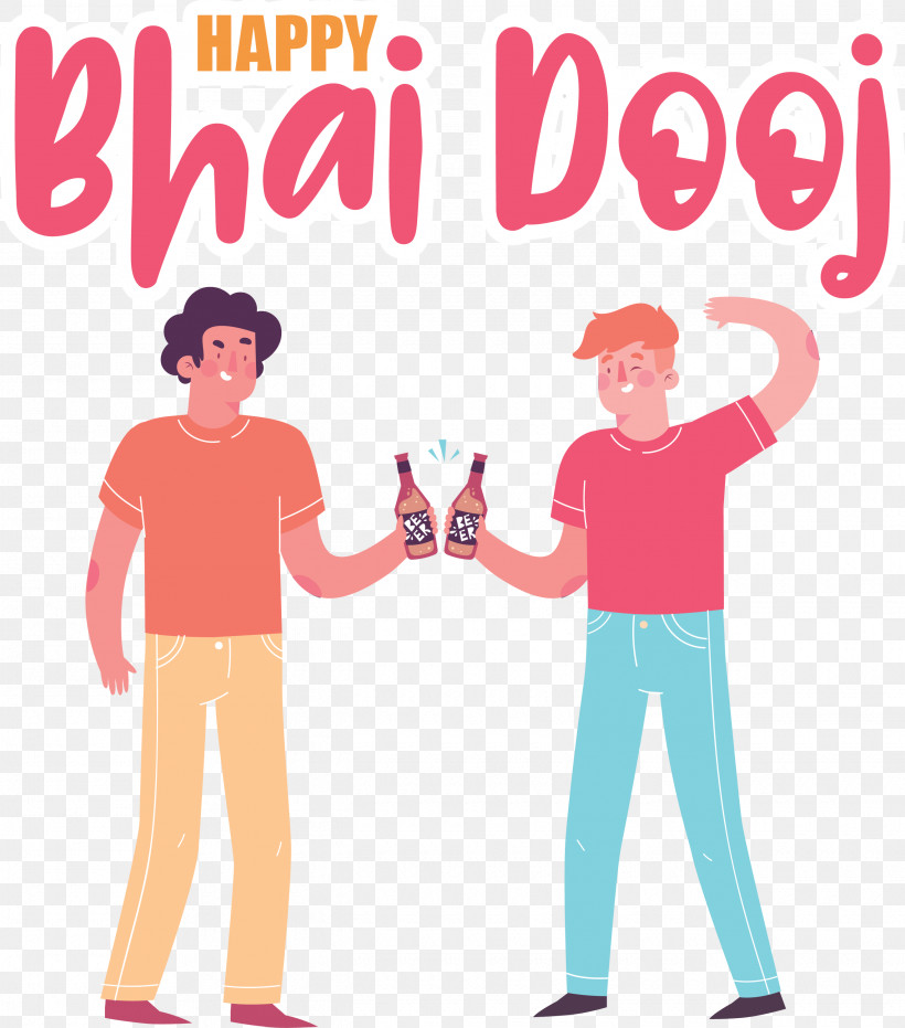 Bhai Dooj Bhai Beej Bhau Beej, PNG, 2640x3000px, Bhai Dooj, Clothing, Conversation, Friendship, Happiness Download Free