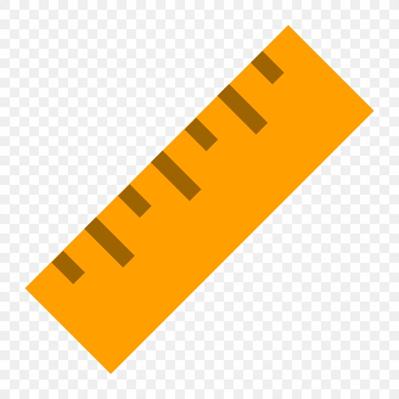 Ruler Clip Art, PNG, 1024x1024px, Ruler, Brand, Measurement, Orange, Rectangle Download Free