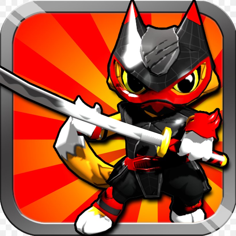 Fruit Ninja Ninja Kitty Hello Kitty Ninja Revenge, PNG, 1024x1024px, Fruit Ninja, Android, Computer Software, Fictional Character, Game Download Free