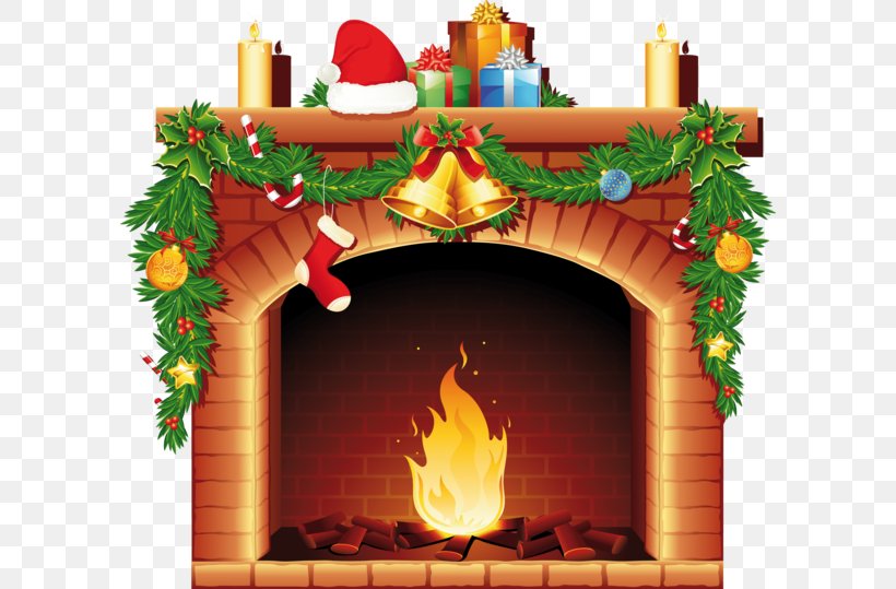 Santa Claus Fireplace Christmas Day Vector Graphics Clip Art, PNG, 600x539px, Santa Claus, Arch, Chimney, Chimney Fire, Christmas Day Download Free