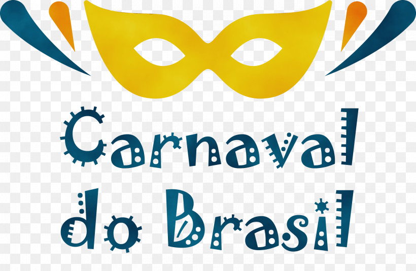 Sunglasses Logo Goggles Yellow Text, PNG, 3000x1957px, Carnaval Do Brasil, Brazilian Carnival, Goggles, Logo, Microsoft Azure Download Free