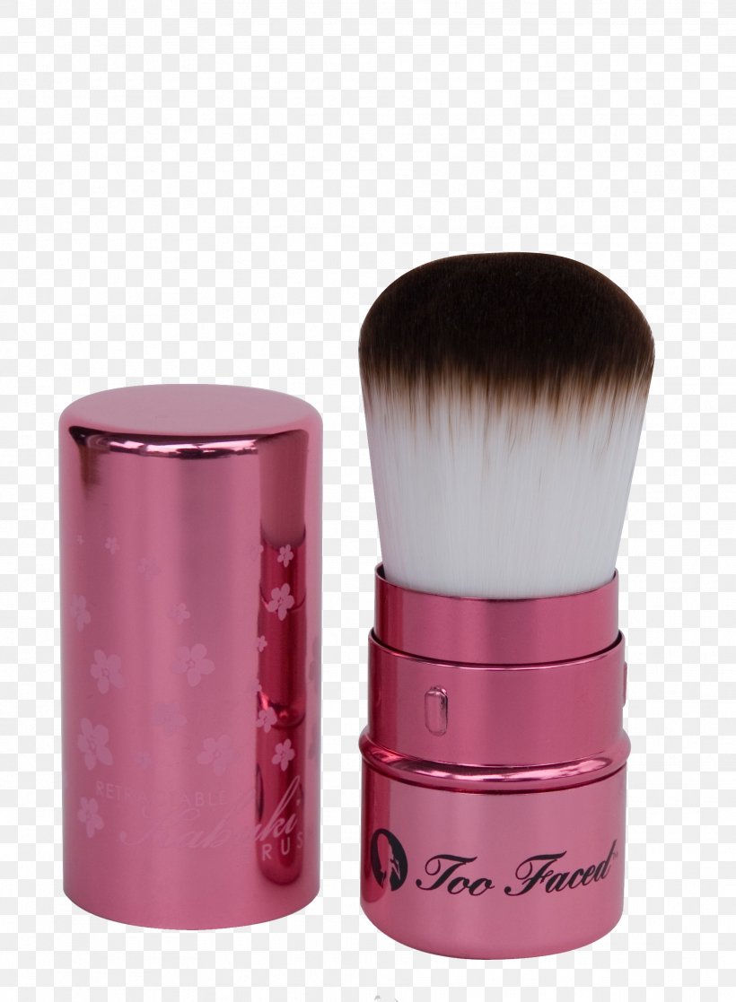 Too Faced Retractable Kabuki Brush Makeup Brush, PNG, 1866x2542px, Kabuki Brush, Brush, Cosmetics, Elf Professional Eyeshadow Brush, Handbag Download Free