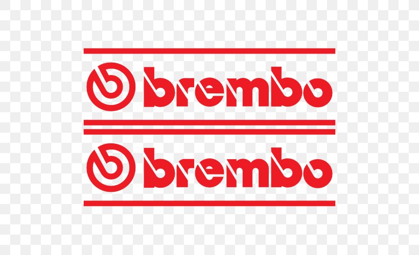 Car Brembo Brake Sticker Logo, PNG, 500x500px, Car, Area, Banner, Brake, Brake Pad Download Free