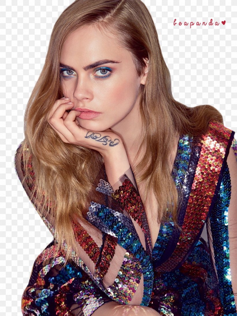 Cara Delevingne Vogue Model Fashion Actor, PNG, 1000x1333px, Watercolor, Cartoon, Flower, Frame, Heart Download Free
