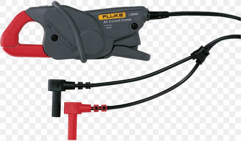 Current Clamp Fluke Corporation Multimeter Test Probe Electronic Test Equipment, PNG, 1535x902px, Current Clamp, Alternating Current, Ampere, Auto Part, Banana Connector Download Free