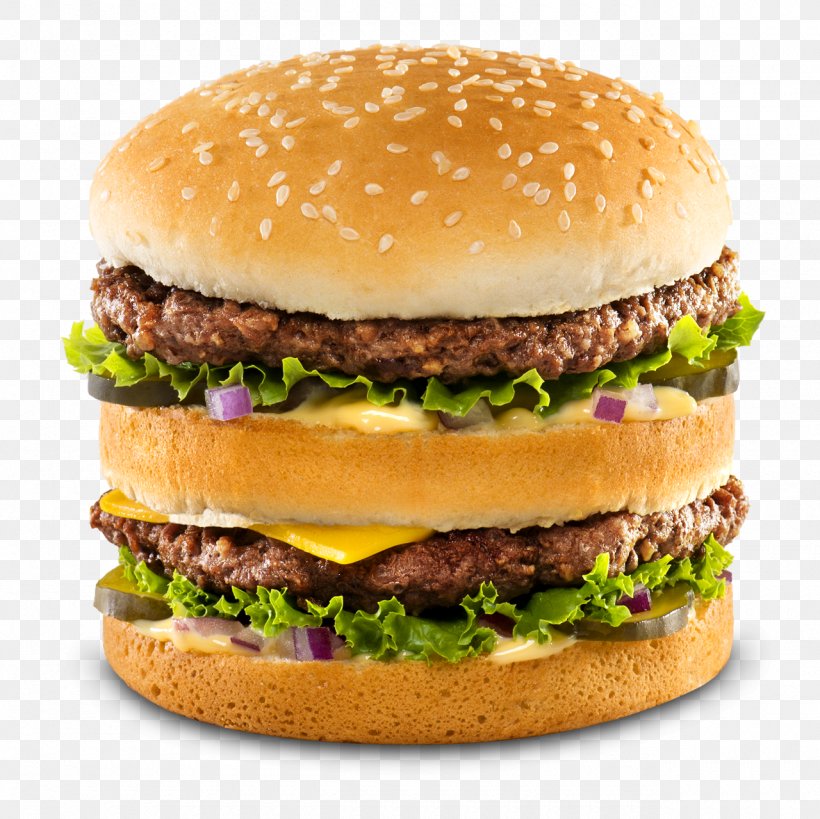 Hamburger Veggie Burger McDonald's Big Mac Breakfast Sandwich Fast Food, PNG, 1280x1279px, Hamburger, American Food, Big Mac, Breakfast Sandwich, Buffalo Burger Download Free