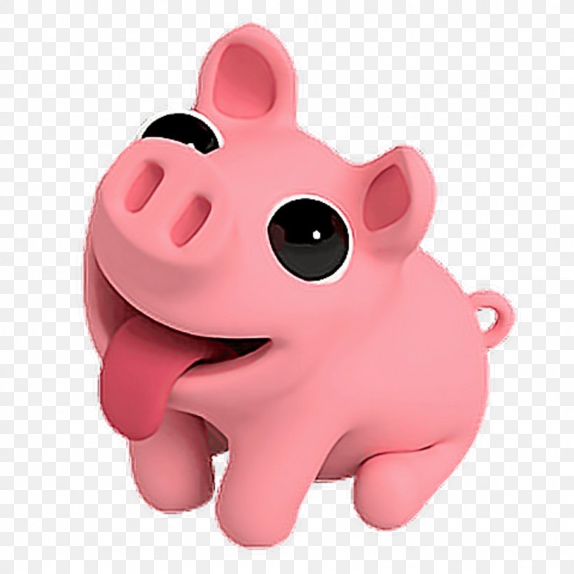 Pig Rosa AR Sticker Android Animation, PNG, 1024x1024px, Pig, Android,  Animal, Animation, App Store Download Free