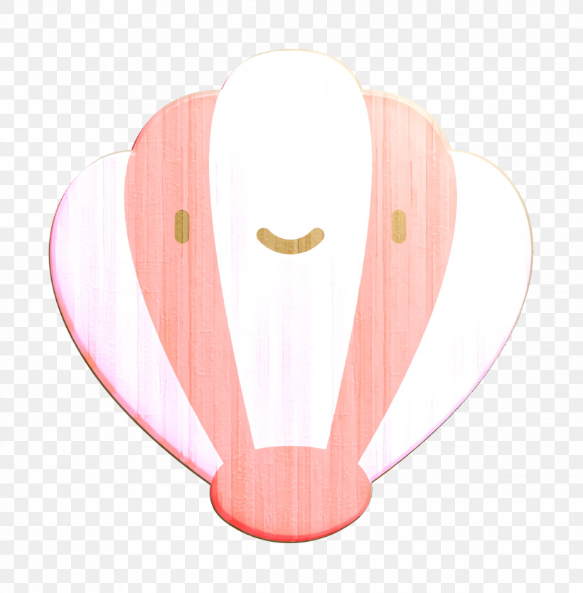 Tropical Icon Shell Icon, PNG, 1216x1238px, Tropical Icon, Heart, Hot Air Balloon, Love, Pink Download Free