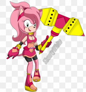 Amy - Amy Rose Sonic The Hedgehog Clip Art PNG