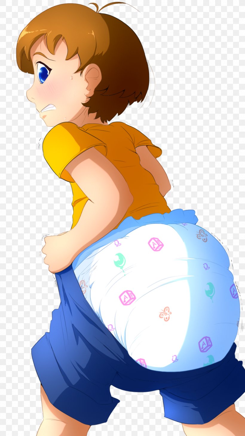 Diaper Deviantart Boy Child Png 1080x1920px Watercolor Cartoon