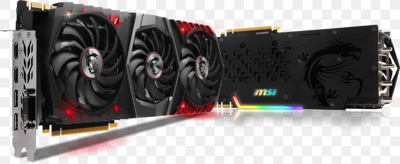 Graphics Cards & Video Adapters Msi Gaming Geforce Gtx 1080 Ti 11gb Gddr5x 352bit Directx 12 Vr Ready NVIDIA GeForce GTX 1080 Ti 英伟达精视GTX, PNG, 2000x822px, Graphics Cards Video Adapters, Computer Component, Computer Cooling, Digital Visual Interface, Directx Download Free