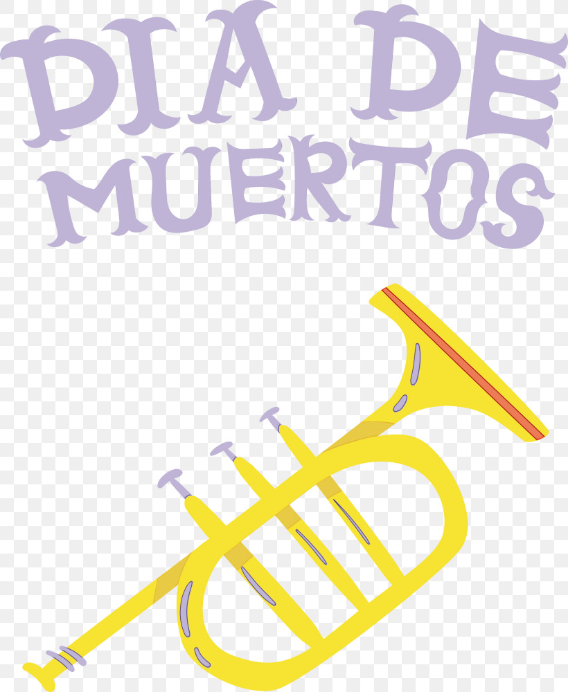Mellophone Trumpet Trombone Logo Text, PNG, 2460x3000px, Day Of The Dead, D%c3%ada De Muertos, Dia De Los Muertos, Logo, Mellophone Download Free