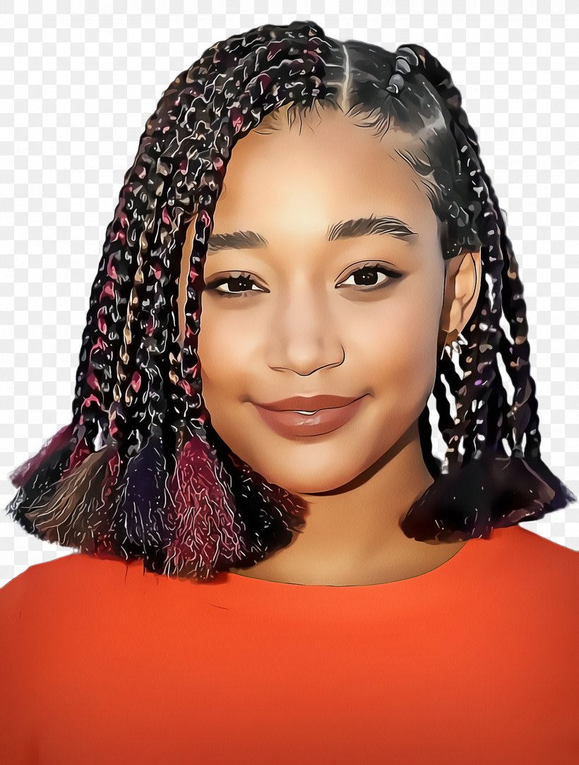 Hair Cartoon, PNG, 1740x2300px, 2018, Amandla Stenberg, Actor, Afro, Artificial Hair Integrations Download Free