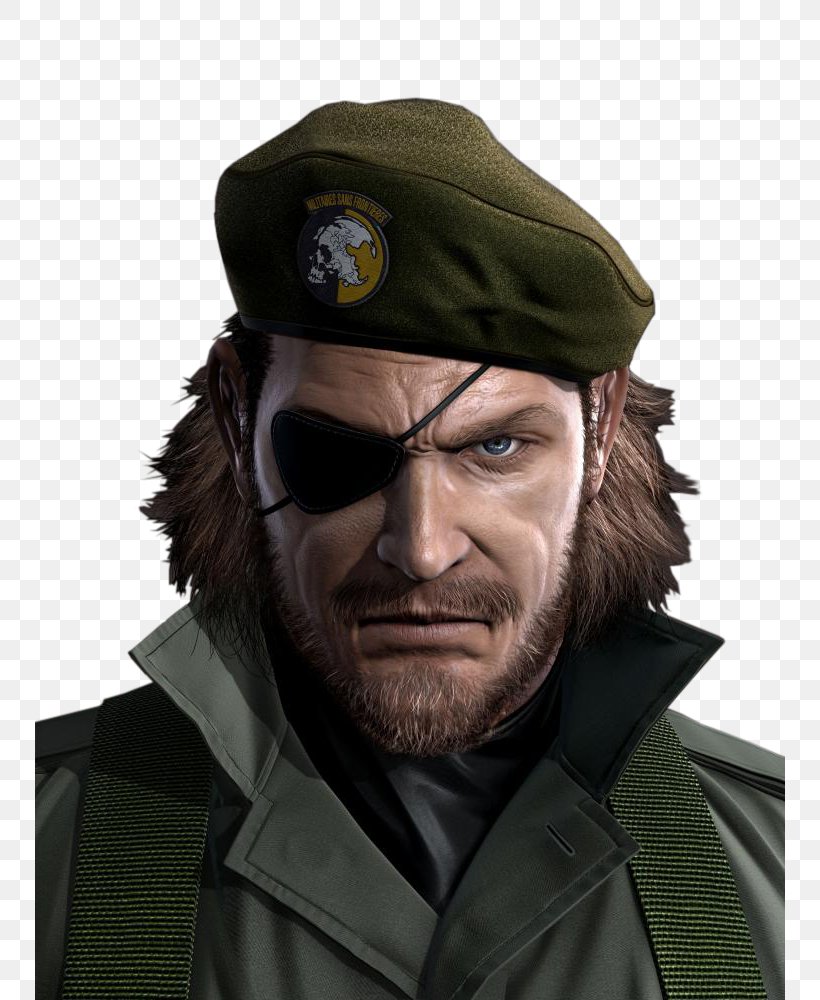 Hideo Kojima Metal Gear Solid: Peace Walker Metal Gear Solid 3: Snake Eater Metal Gear Solid V: The Phantom Pain, PNG, 750x1000px, Hideo Kojima, Beard, Big Boss, Facial Hair, Fictional Character Download Free