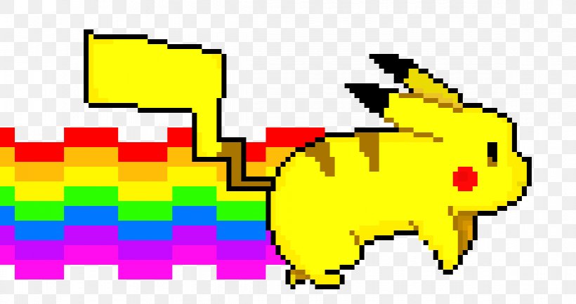 Nyan Cat Clip Art Pixel Art Pikachu Image, PNG, 1170x620px, Nyan Cat, Area, Art, Cat, Editing Download Free