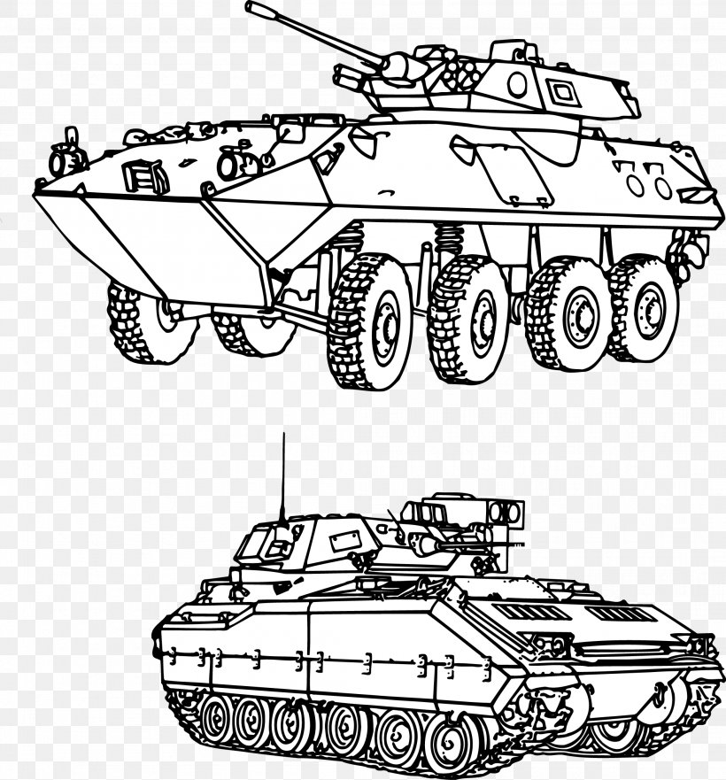 Tank Military Drawing, PNG, 2103x2261px, Tank, Armored Car, Automotive Design, Black And White, Drawing Download Free