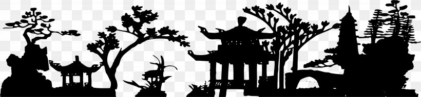 Architecture Tree, PNG, 3125x725px, China, Blackandwhite, Chinese Architecture, Chinese Garden, Chinese Painting Download Free